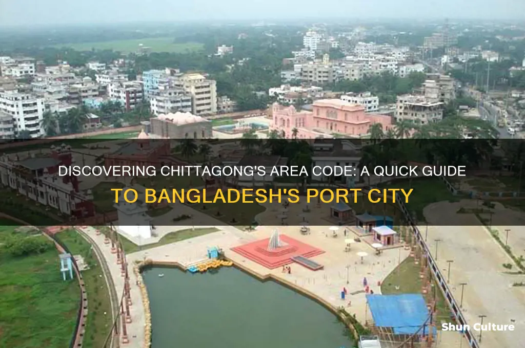 what is the area code of chittagong bangladesh