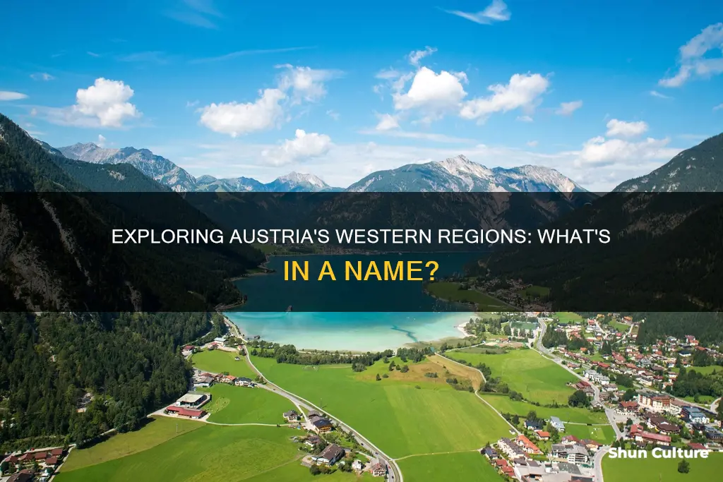 what is the area in western austria called