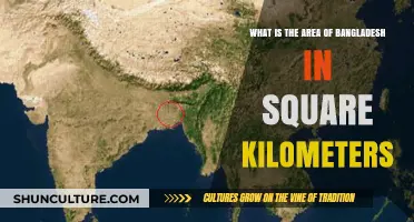 Exploring Bangladesh's Total Land Area in Square Kilometers