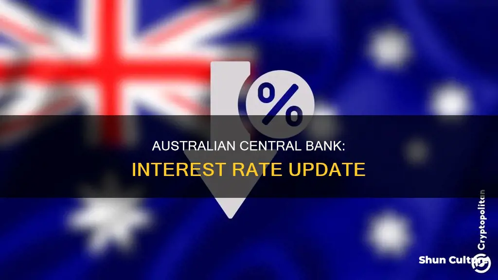 what is the australian central bank interest rate