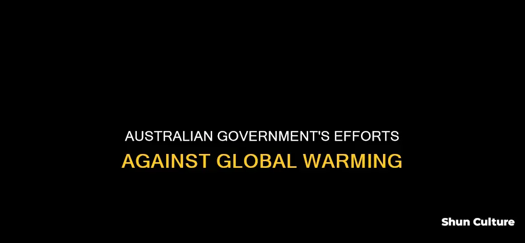 what is the australian government doing about global warming
