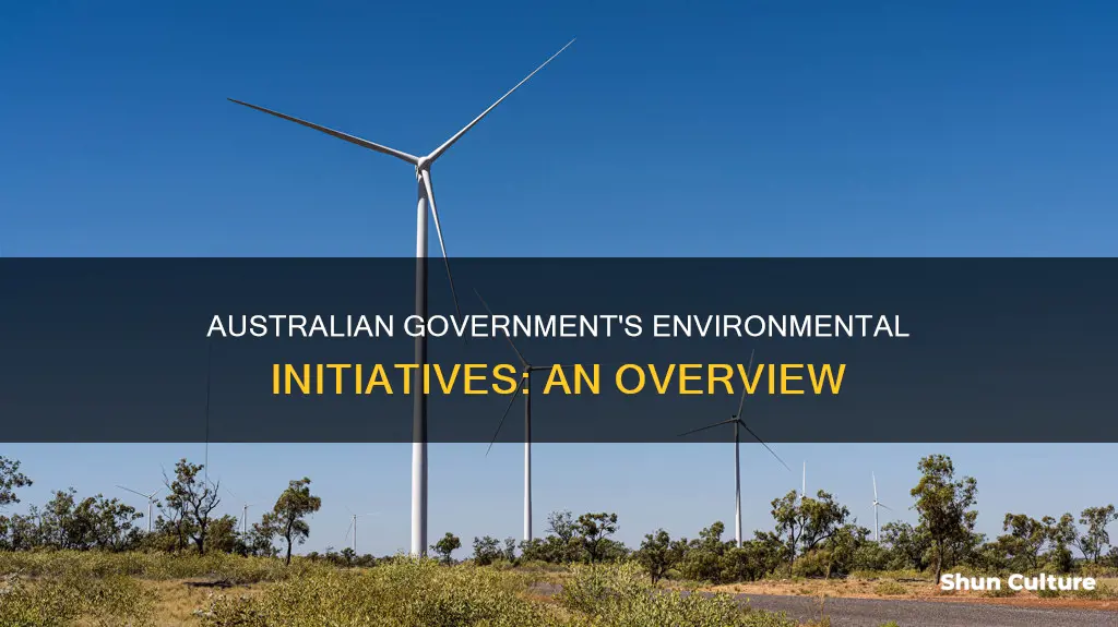 what is the australian government doing to help the environment