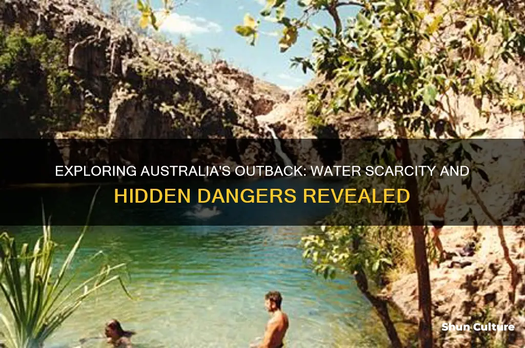 what is the australian outback like water it