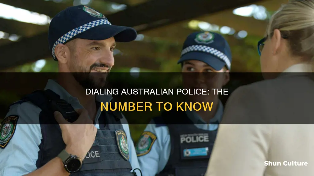 what is the australian police number