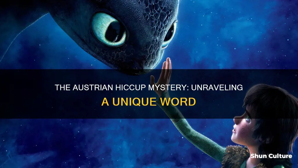 what is the austrian word for hiccup