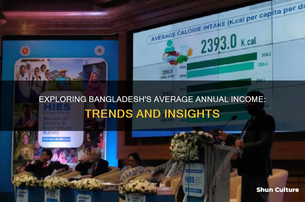 what is the average annual income in bangladesh