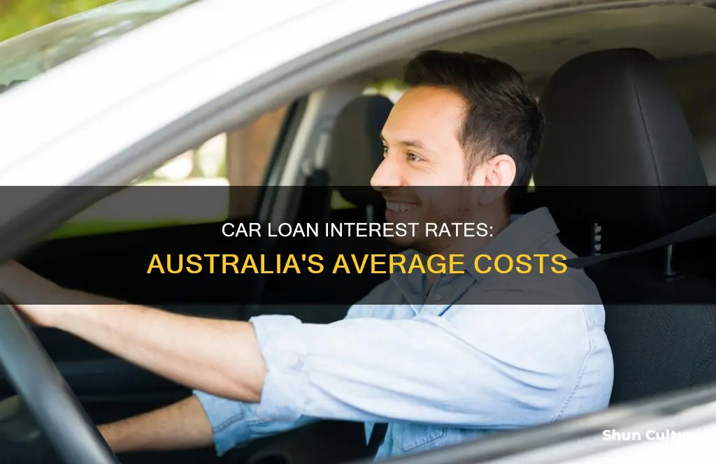 what is the average car loan interest rate in australia