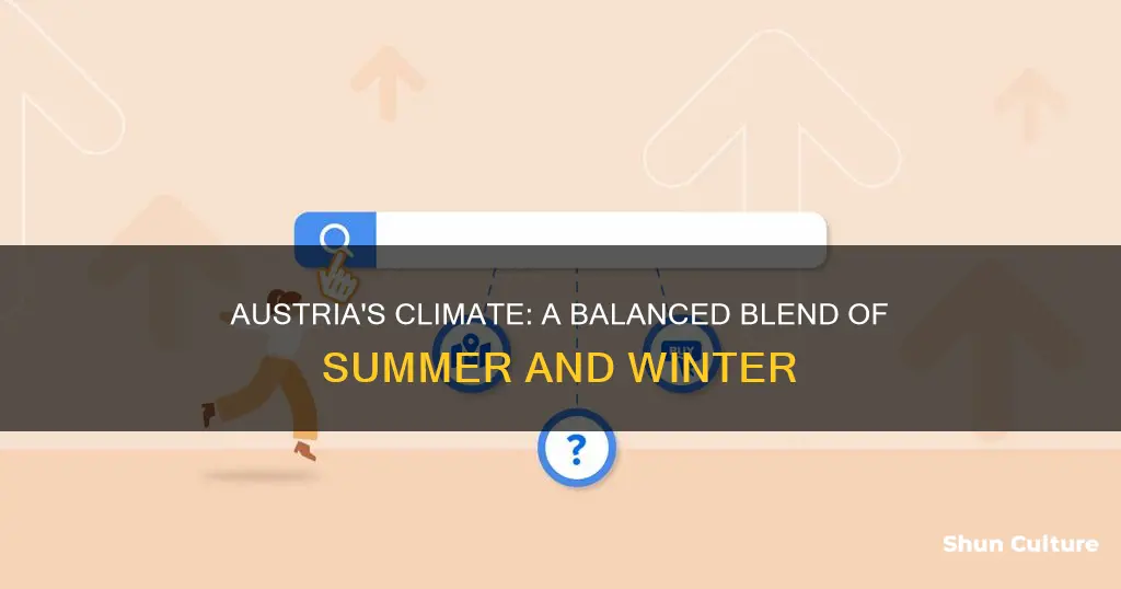 what is the average climate I austria