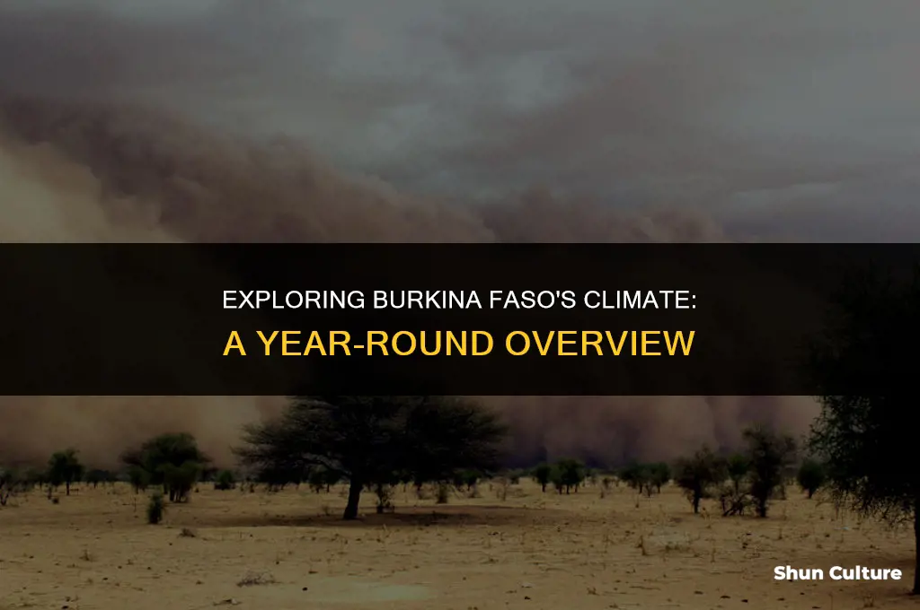 what is the average climate in burkina faso