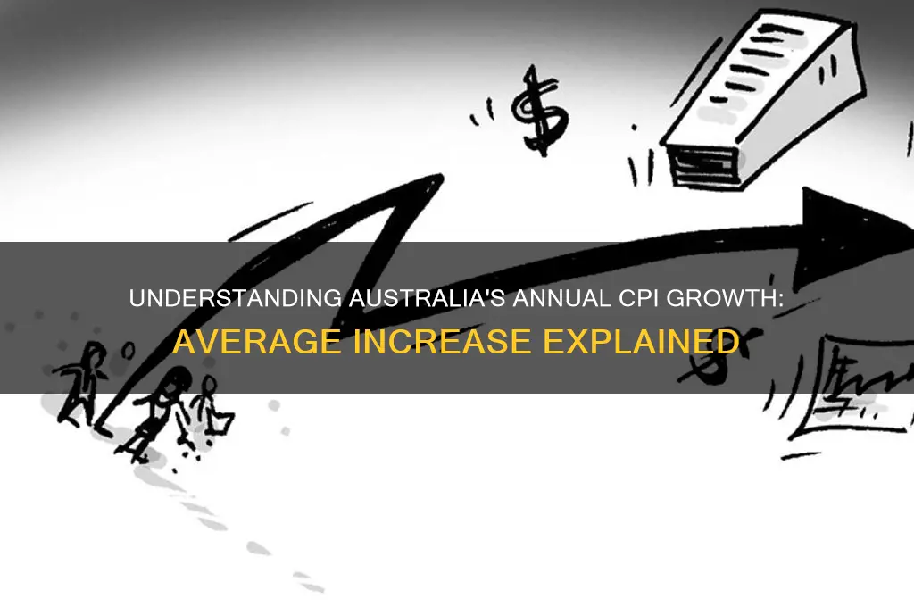 what is the average cpi increase per year australia