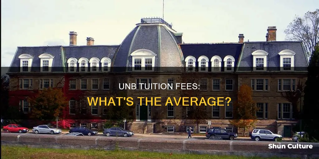 what is the average of the university of new brunswick