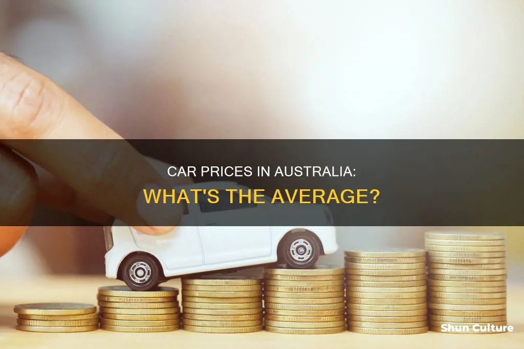 what is the average price of a car in australia