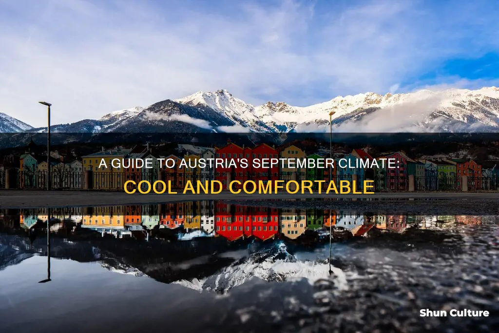 what is the average temperature in austria in September