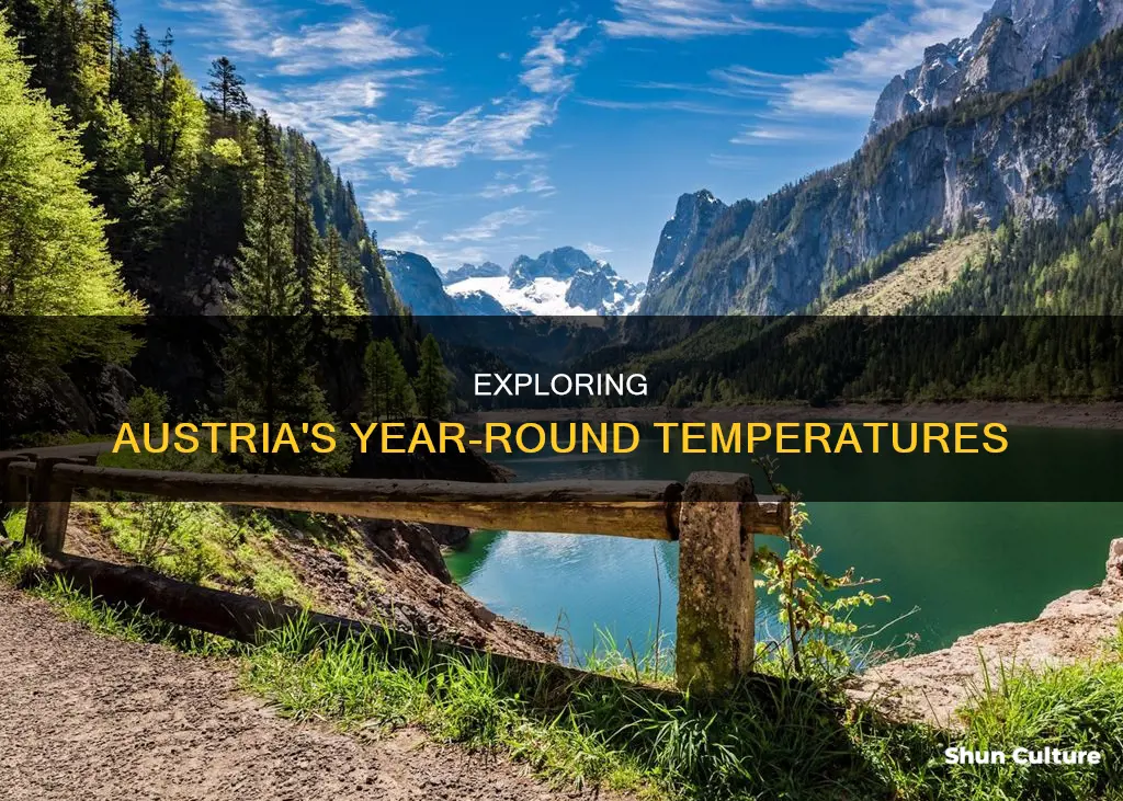 what is the average temperature in austria