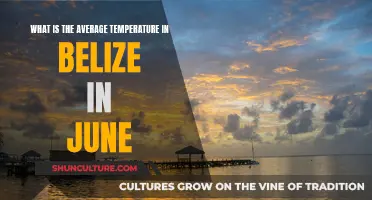 Belize's June Weather: Sunny and Warm