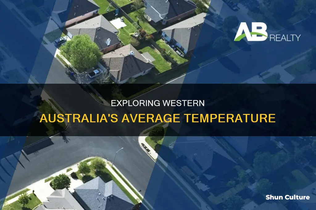 what is the average temperature in western australia