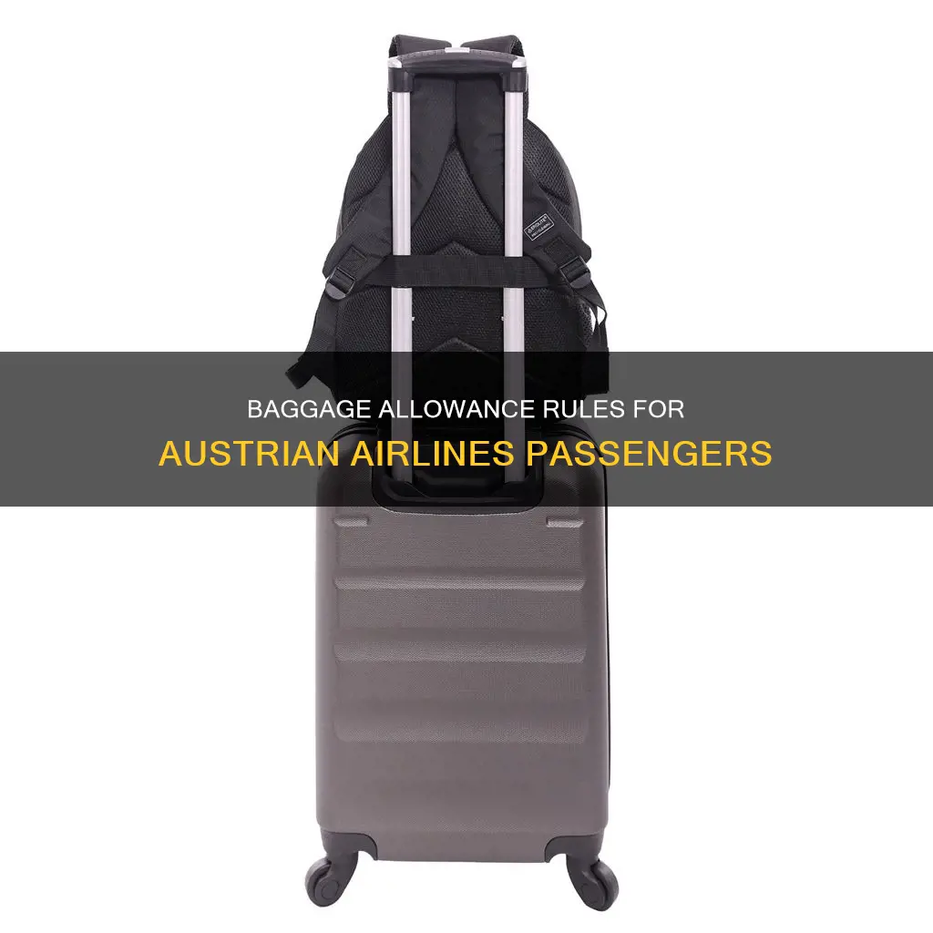 what is the baggage allowance for austrian airlines