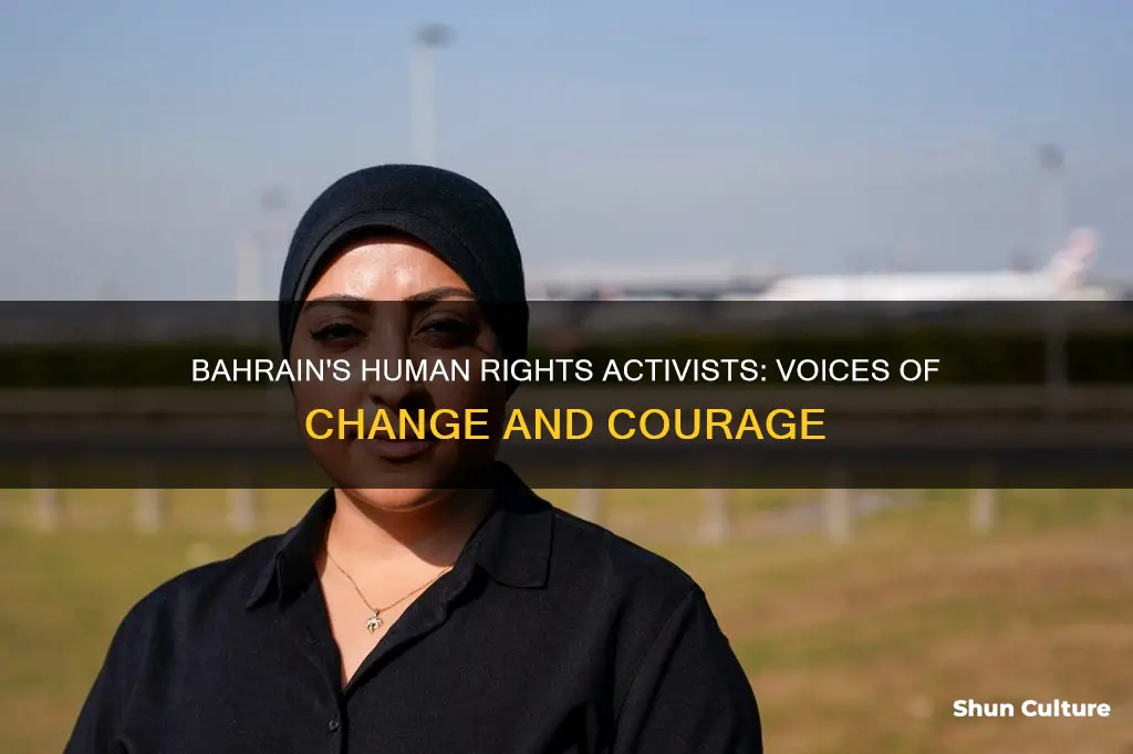 what is the bahrain human rights activist