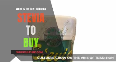 Best Bolivian Stevia Brands to Buy and Try