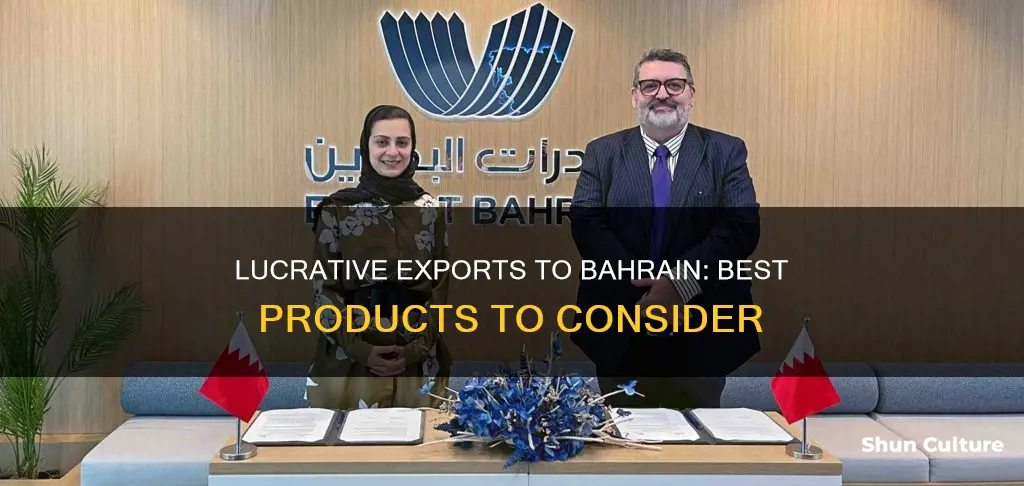 what is the best product to export to bahrain