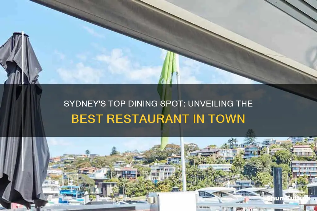 what is the best restaurant in sydney australia