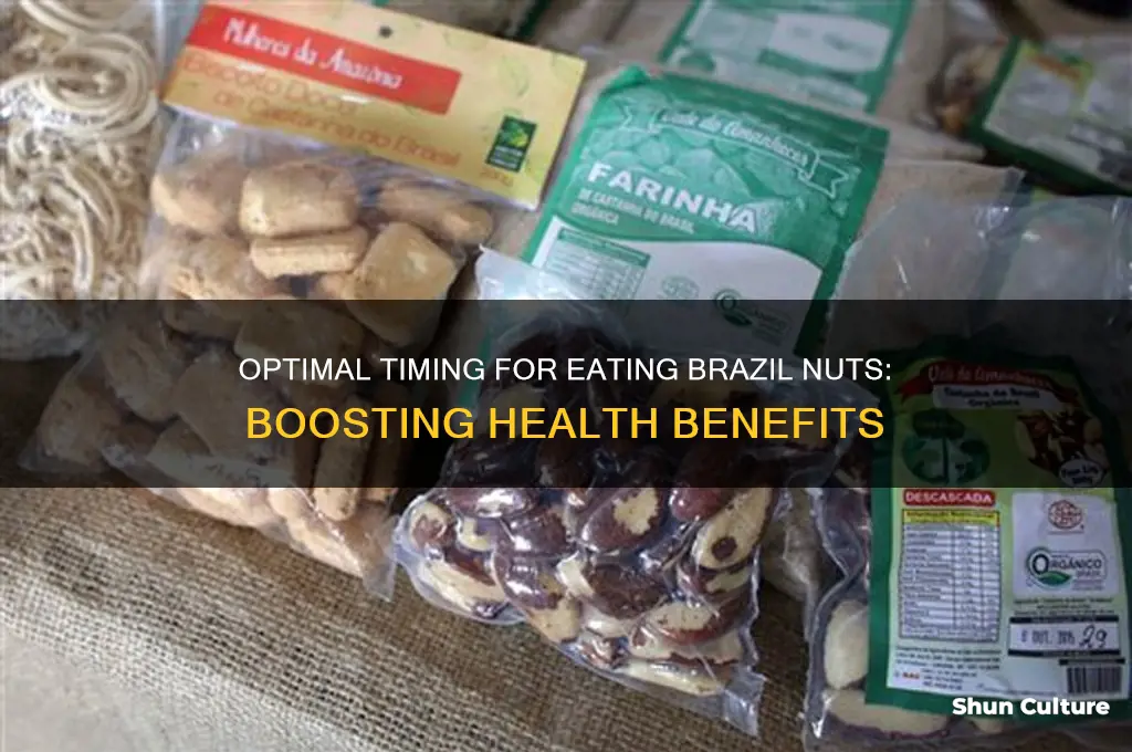what is the best time to eat brazil nuts