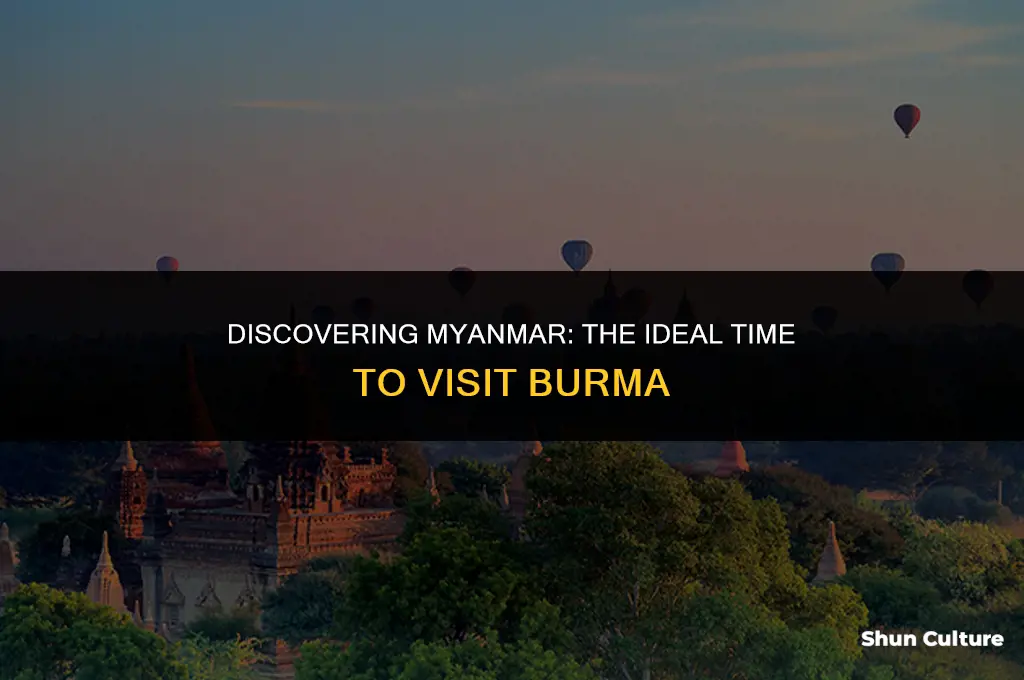 what is the best time to visit burma