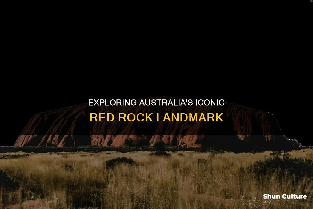 what is the big red rock in australia