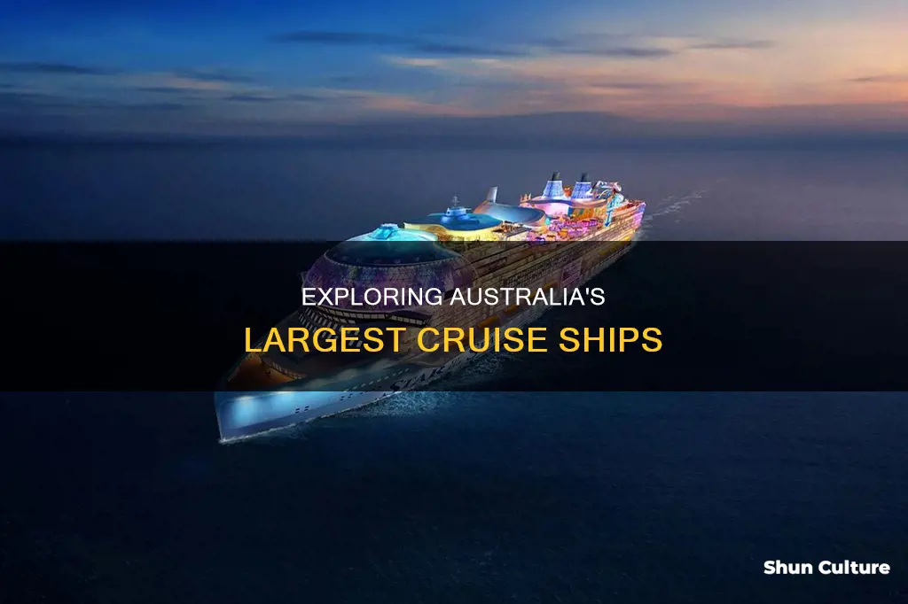 what is the biggest cruise ship in australia