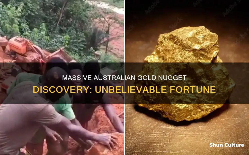 what is the biggest gold nugget ever found in australia