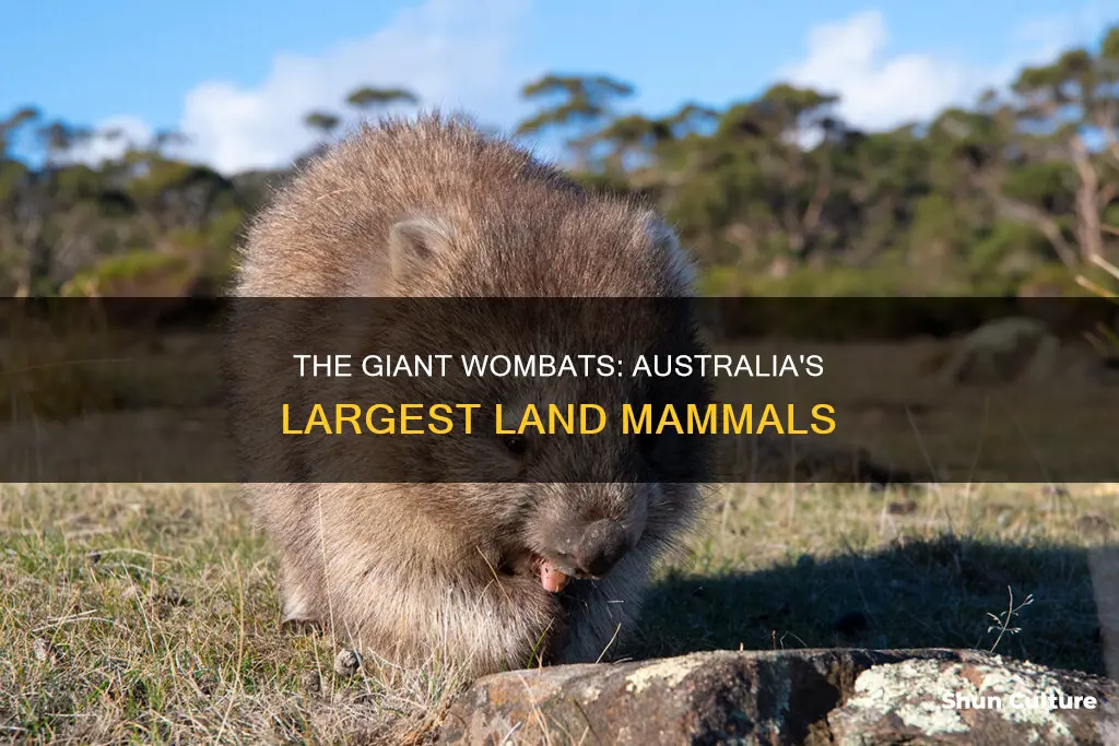 what is the biggest land animal in australia
