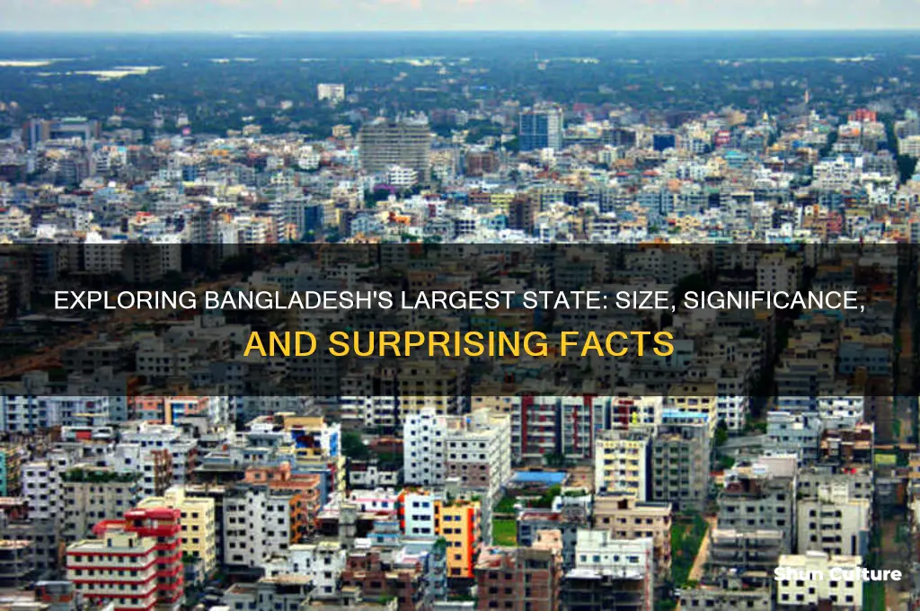 what is the biggest state in bangladesh