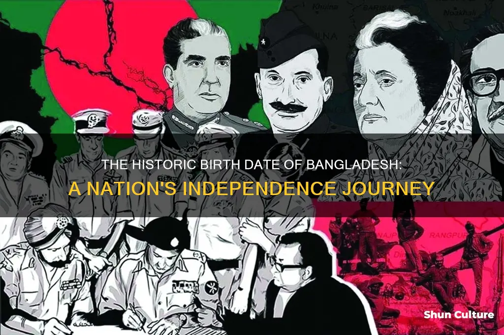 what is the birth date of bangladesh