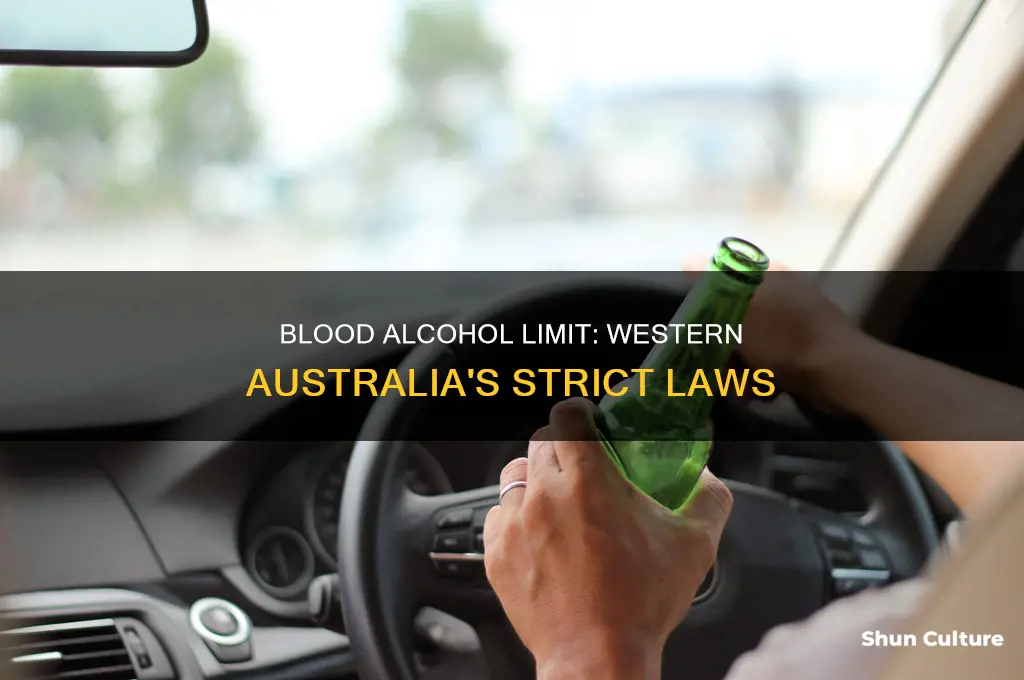what is the blood alcohol limit in western australia