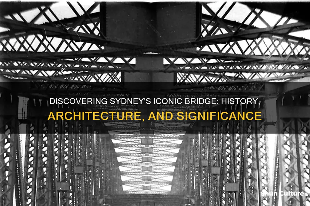 what is the bridge in sydney australia