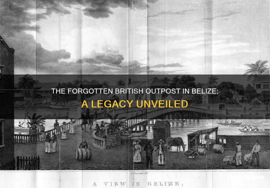 what is the british outpost built in belize in 1803