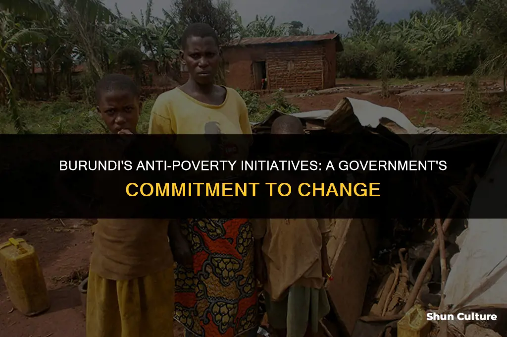 what is the burundi government doing to help poverty