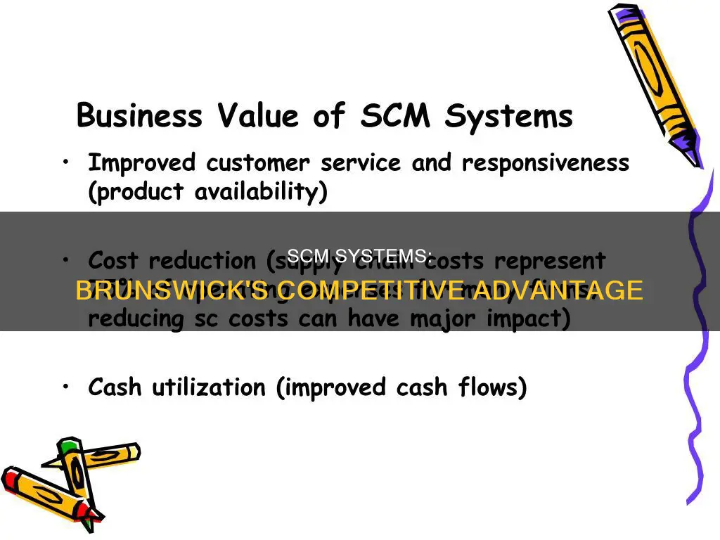 what is the business value of scm systems for brunswick