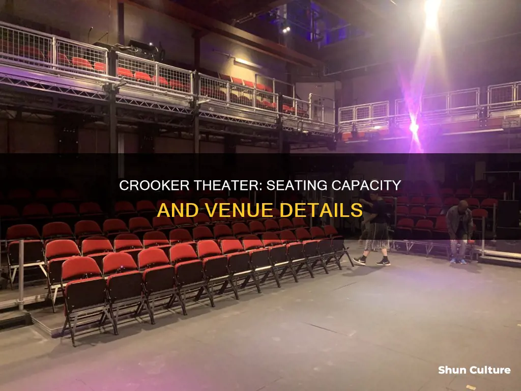 what is the capacity of crooker theater brunswick maine