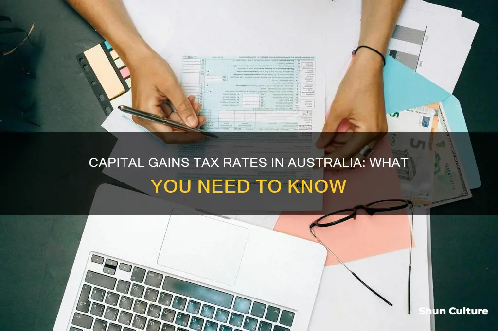what is the capital gains rate in australia