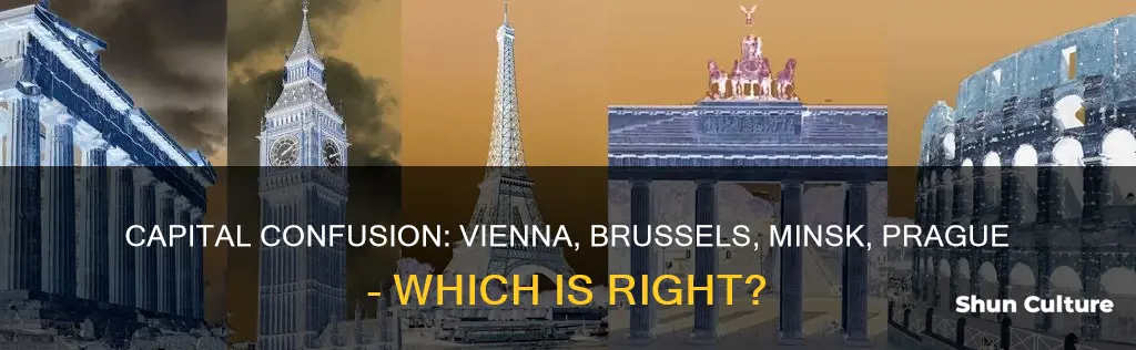 what is the capital of austria vienna brussels minsk prague