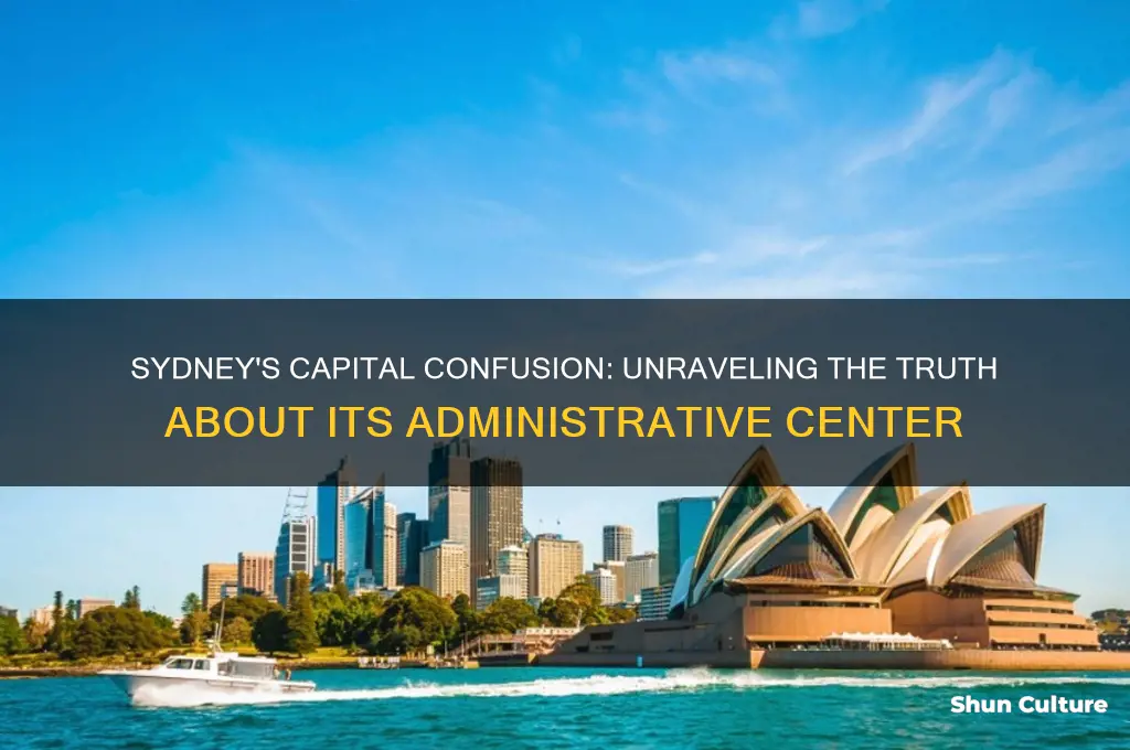 what is the capital of sydney