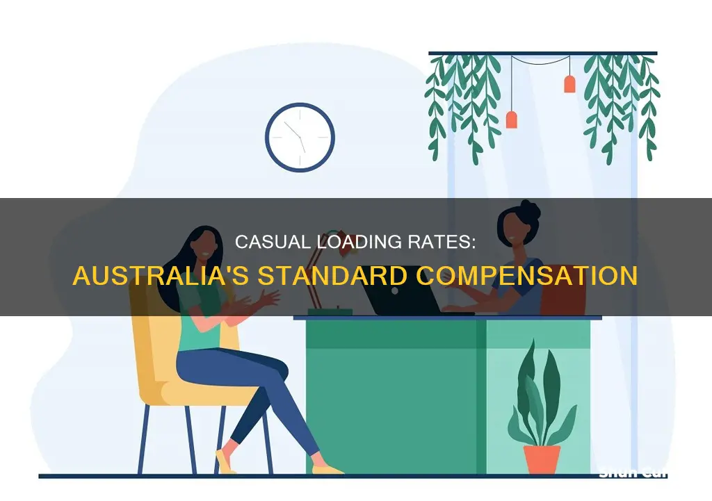 what is the casual loading rate in australia
