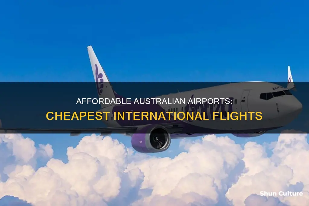 what is the cheapest airport to fly into australia