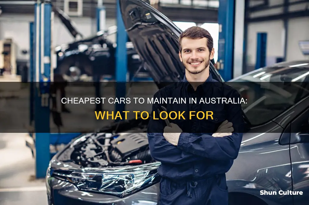 what is the cheapest car to maintain in australia