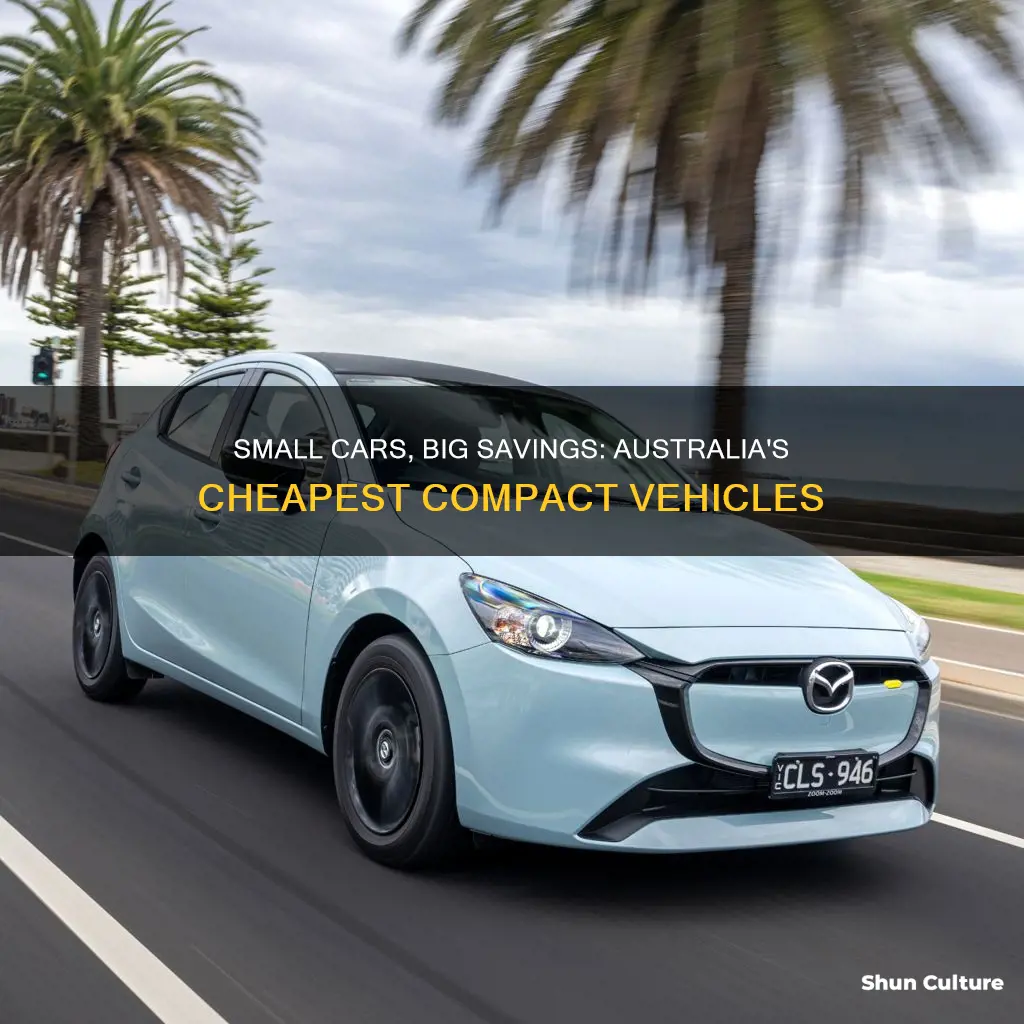 what is the cheapest small car in australia