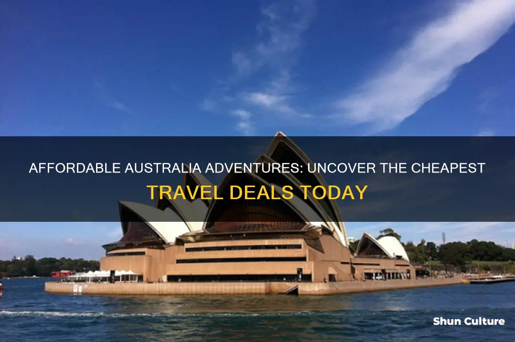what is the cheaptest deals to go to australia