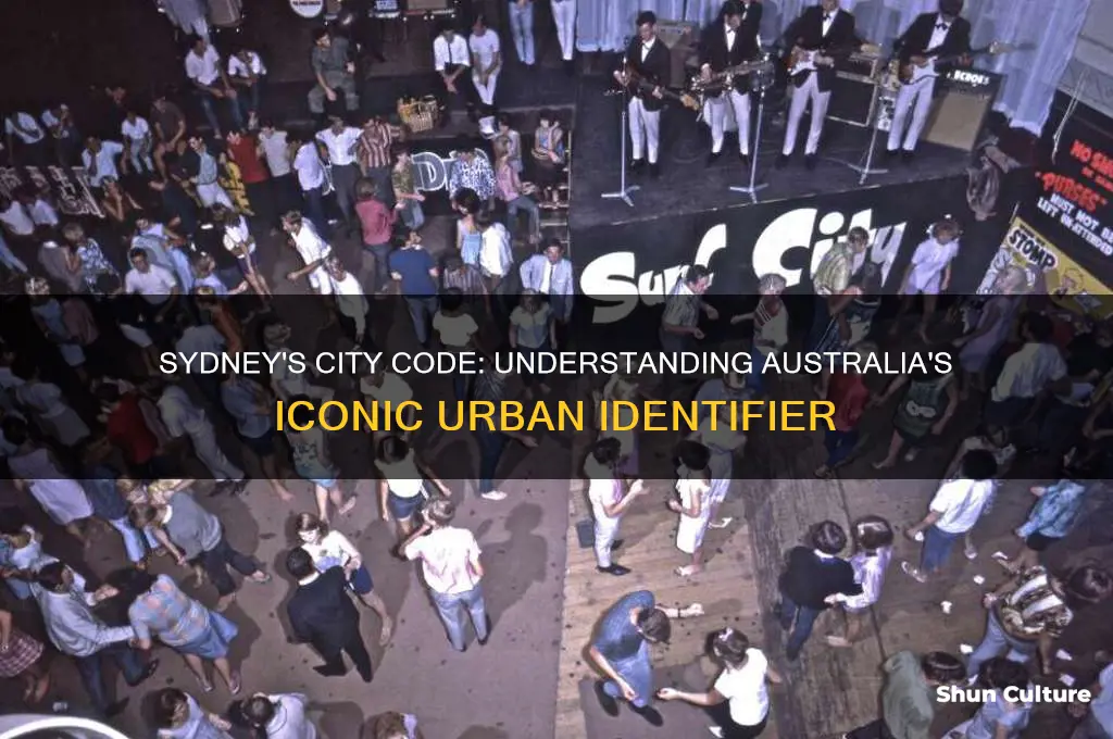 what is the city code for sydney australia