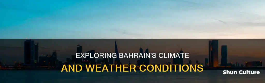 what is the climate and average weather in bahrain