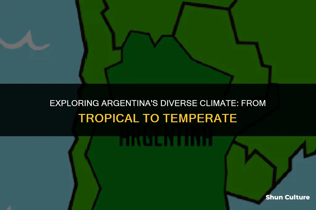 what is the climate for argentina